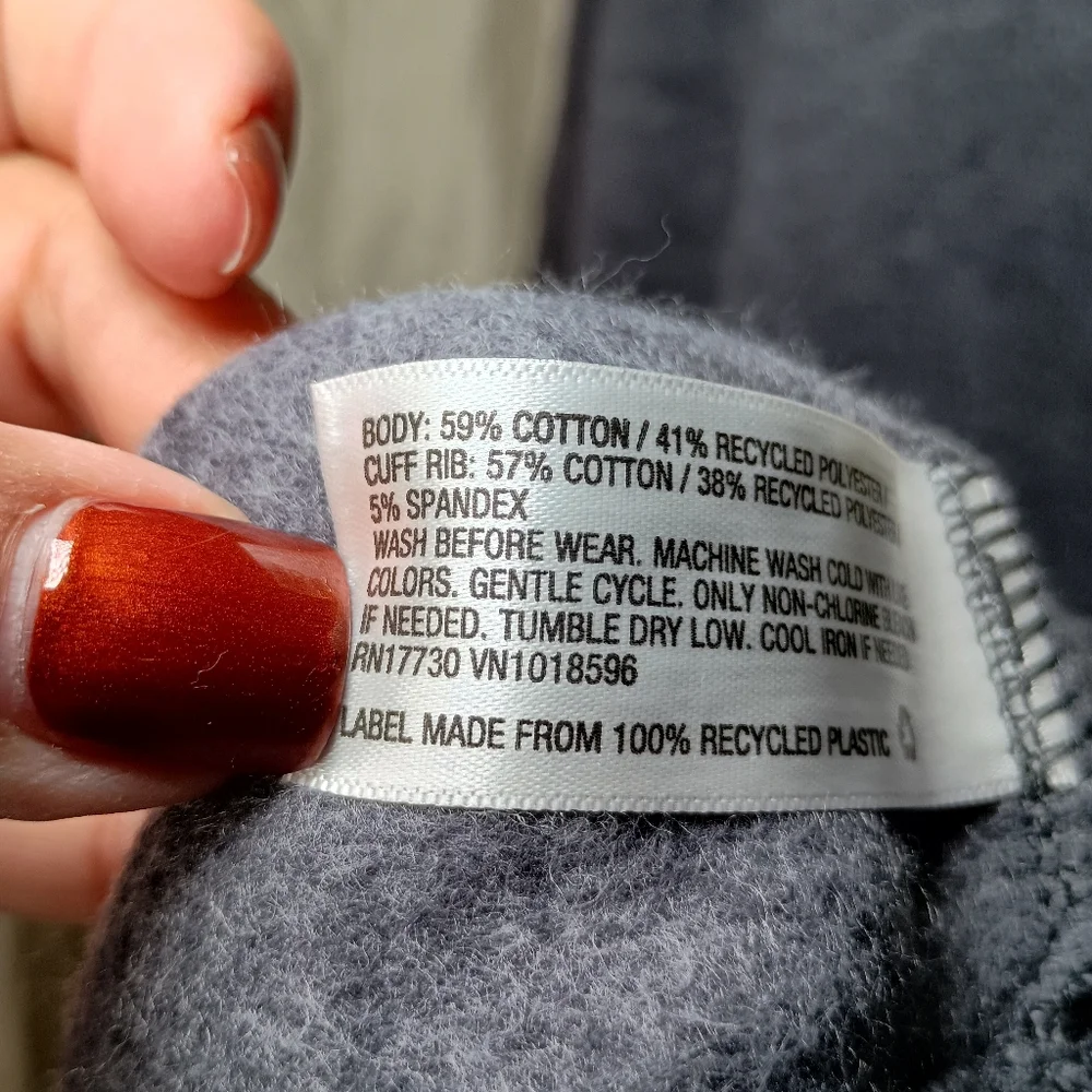 All In Motion Big Girls Fleece Zip Hoodie – XXL (18) – NWT – Gray
